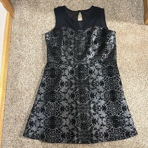 NWT Holiday Black/Silver Dress! Beautiful Maurice’s dress, size XL.